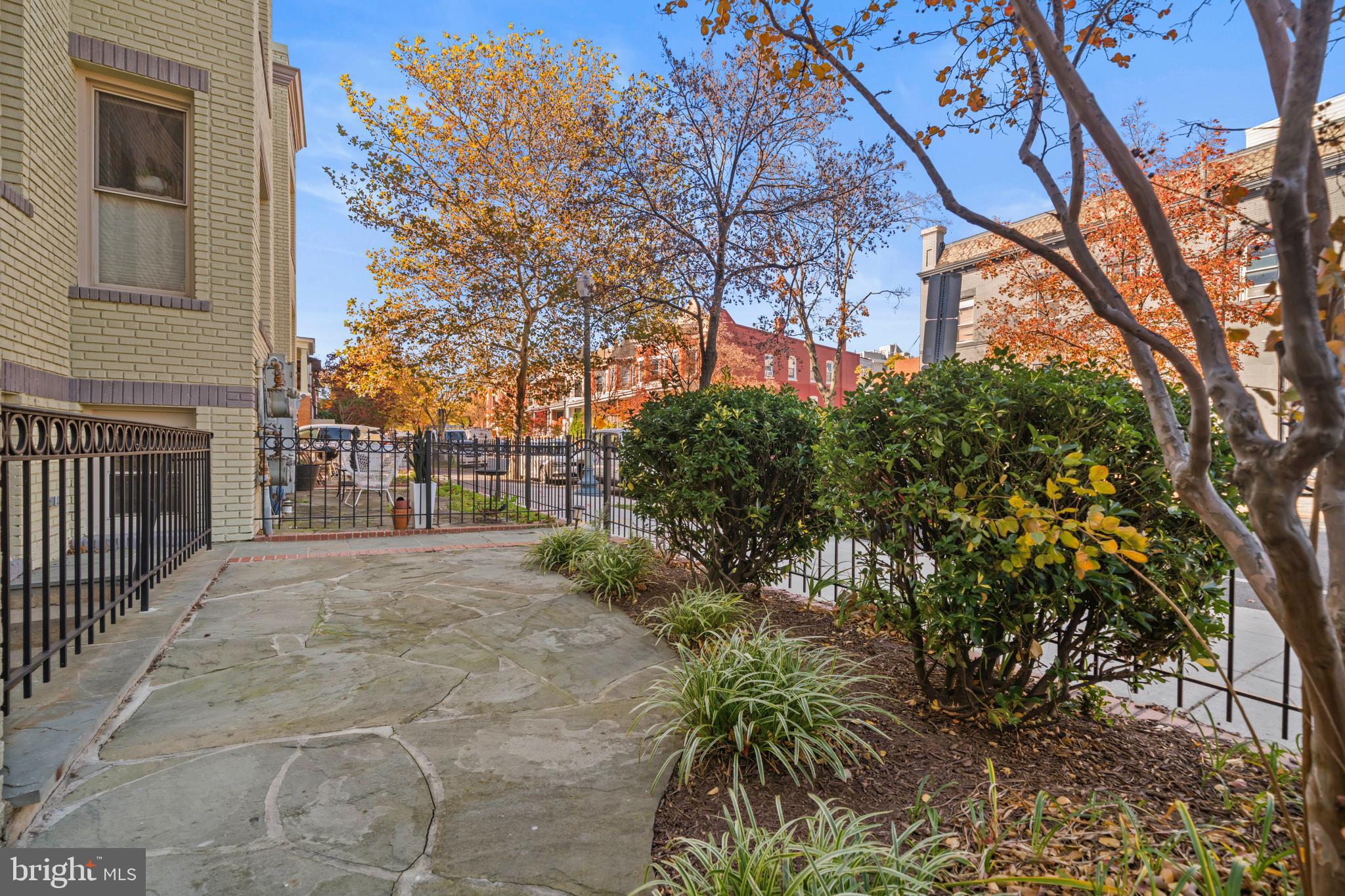 1718 1st Street Northwest, Unit 8 Washington, DC 20001 - Photo 22 of 25 a view of a yard with plants and trees