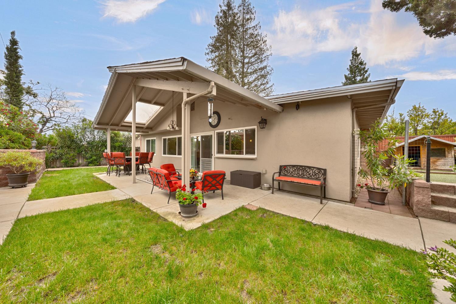 6003 Telesco Way Carmichael, CA 95608 - Photo 45 of 47 a view of a house with a yard patio and fire pit