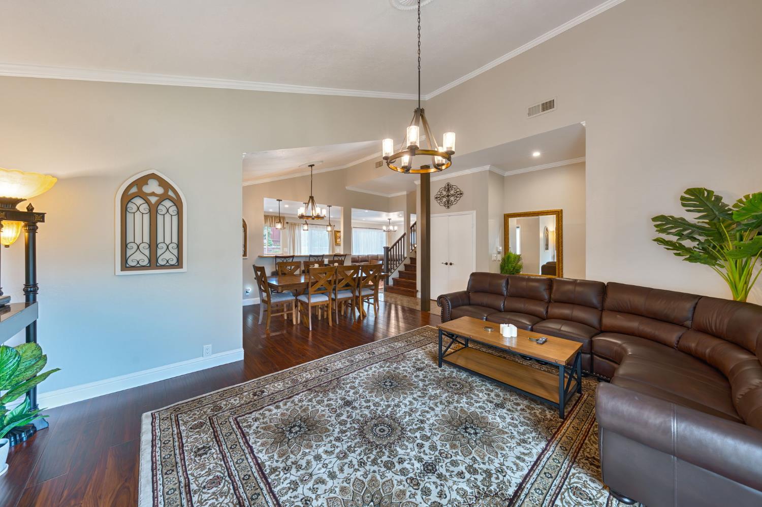 6003 Telesco Way Carmichael, CA 95608 - Photo 7 of 47 a living room with furniture and wooden floor