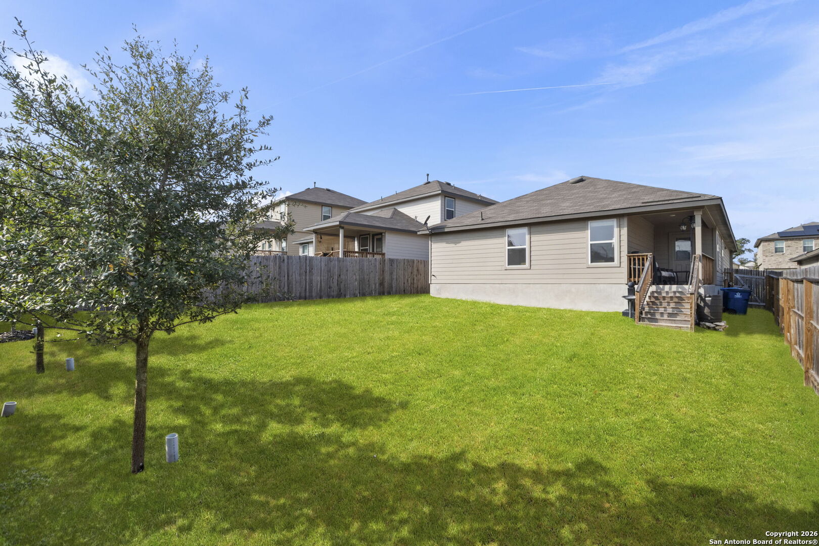 3658 Copper Willow Bulverde, TX 78163 - Photo 23 of 27 a front view of a house with a garden