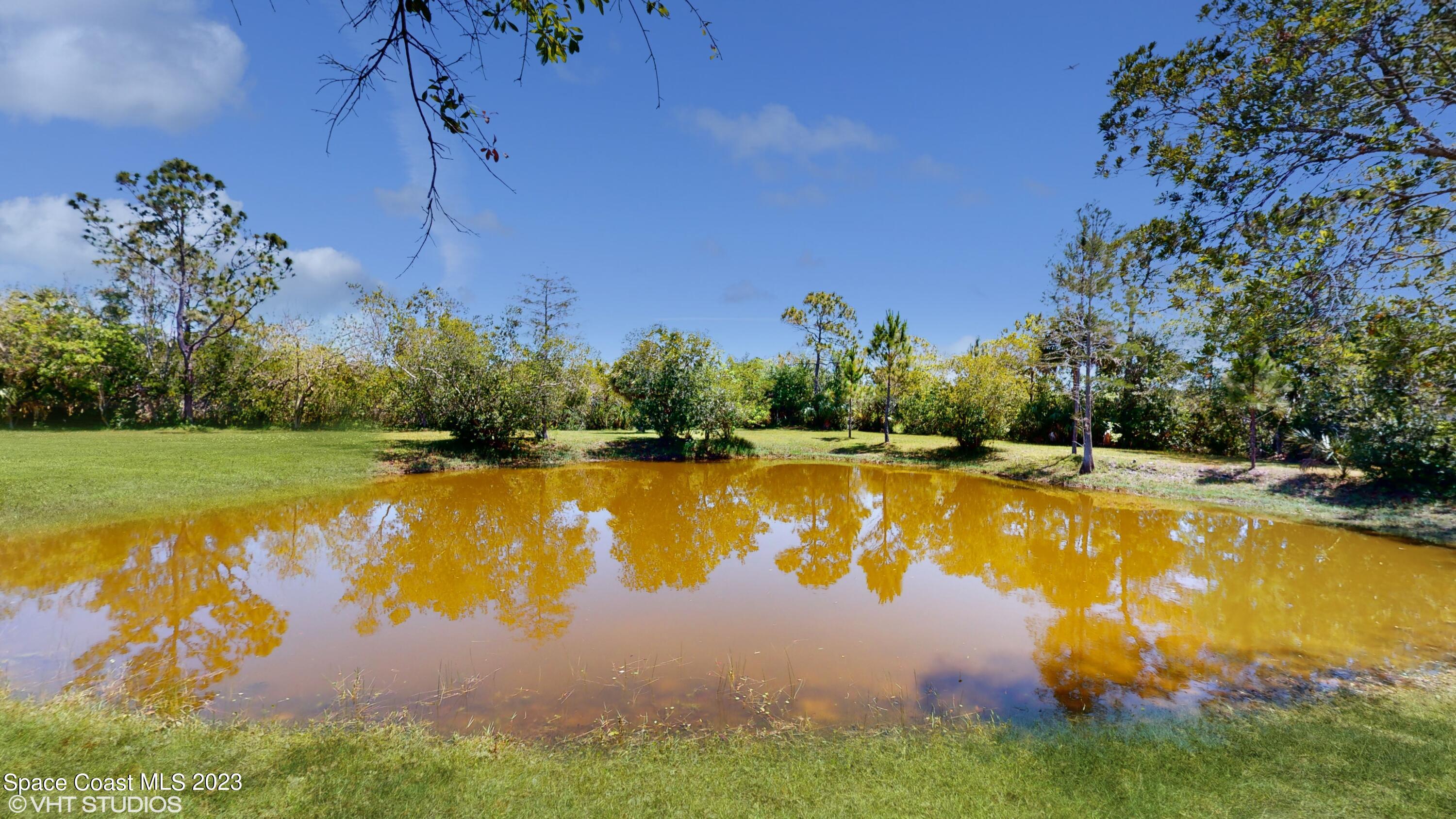 1650 Benjamin Road Malabar, FL 32950 - Photo 31 of 34 a view of a swimming pool with a yard