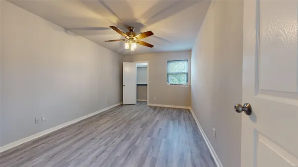 wooden floor in an empty room