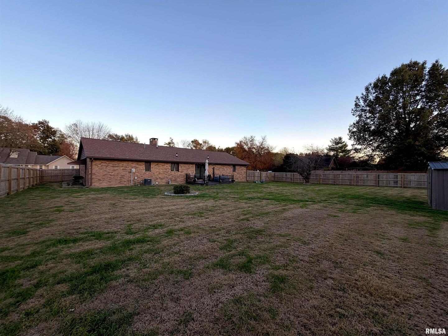 206 Daras Drive Carmi, IL 62821 - Photo 33 of 33 a view of a house with a yard