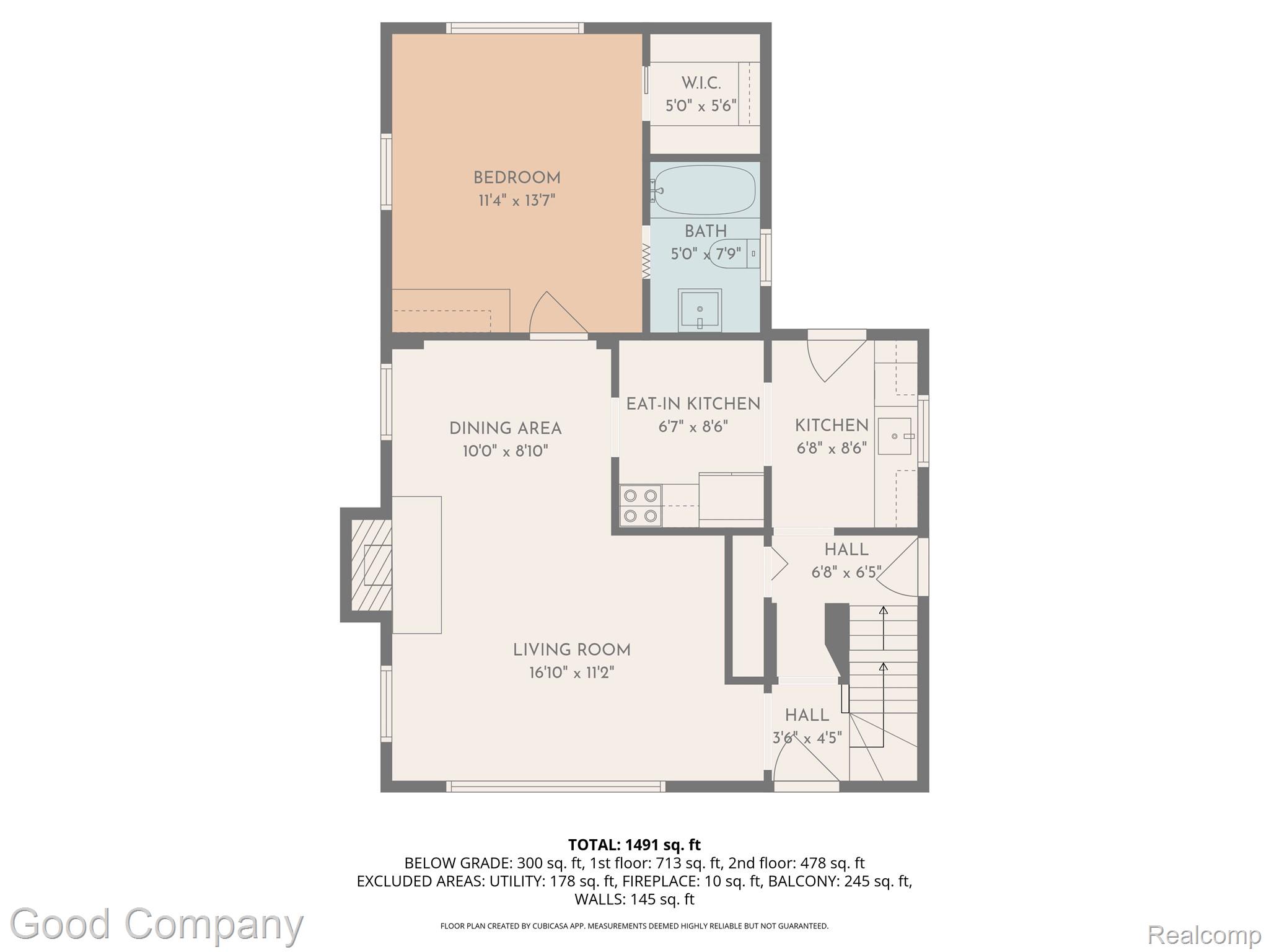 18669 Coyle Street Detroit, MI 48235 - Photo 40 of 41 View of home floor plan