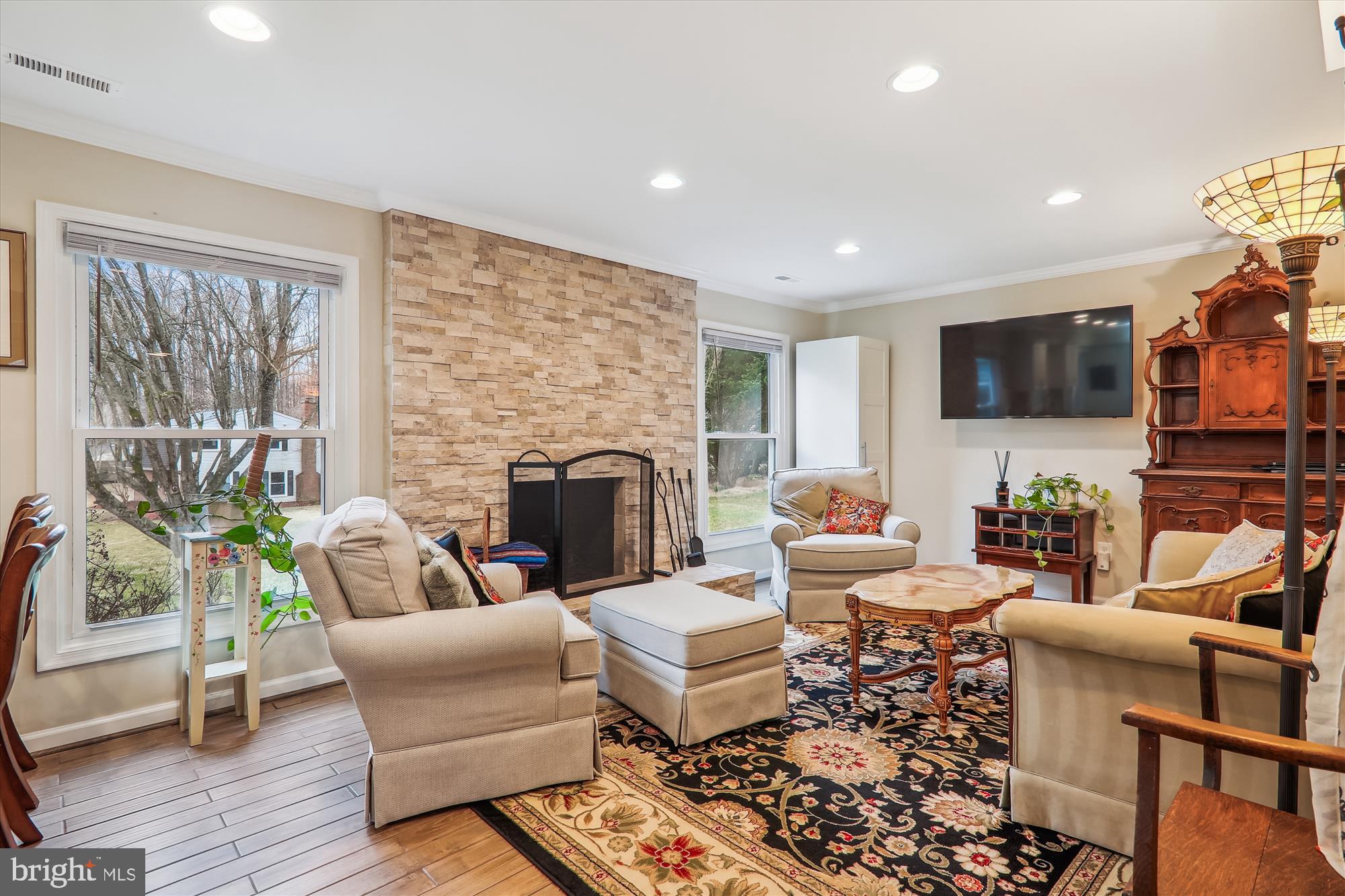 2804 Hewitt Avenue Silver Spring, MD 20906 - Photo 12 of 34 Family Room with fireplace