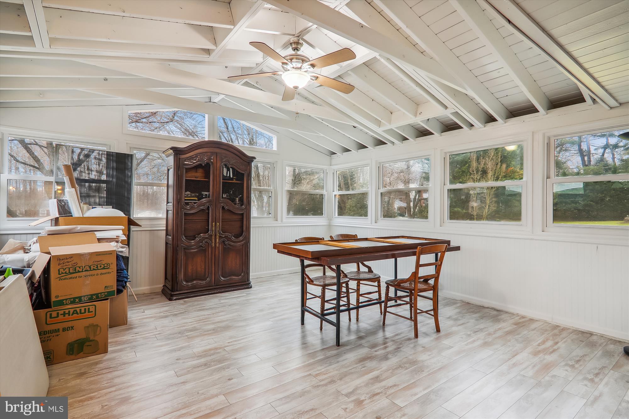 2804 Hewitt Avenue Silver Spring, MD 20906 - Photo 17 of 34 Sunroom off the kitchen with vaulted ceilings