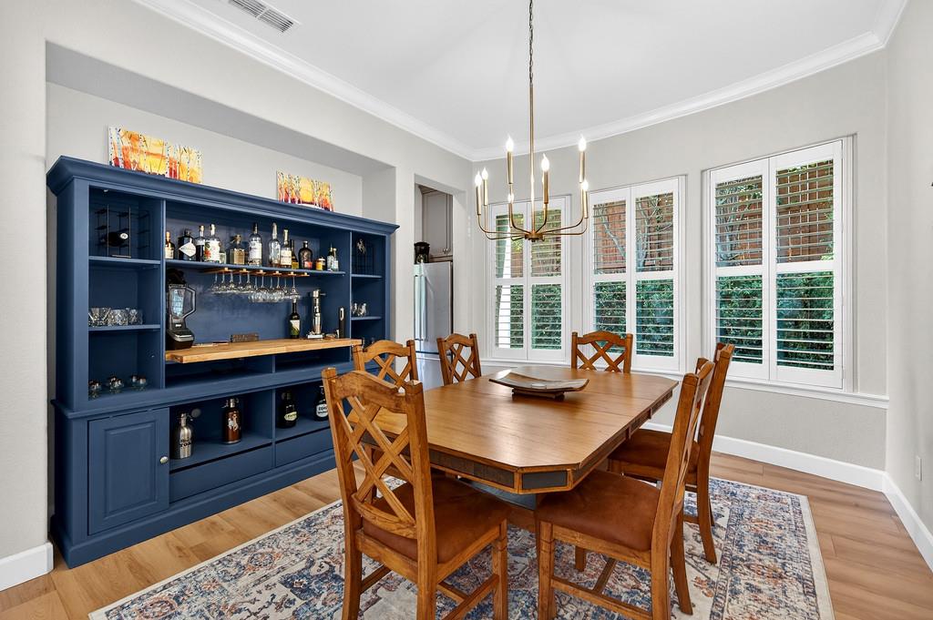 2208 Raintree Court Rocklin, CA 95765 - Photo 9 of 46 a dining room with furniture window and outdoor view