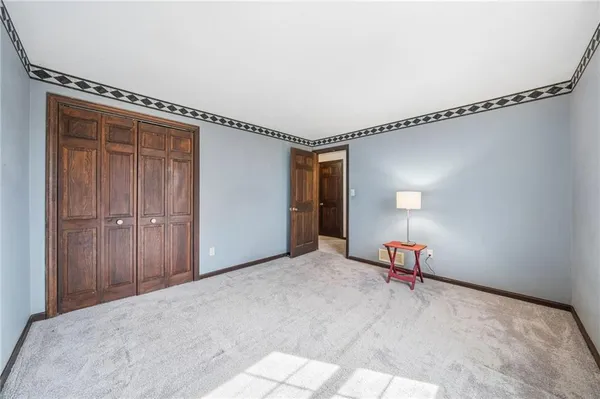 a view of empty room