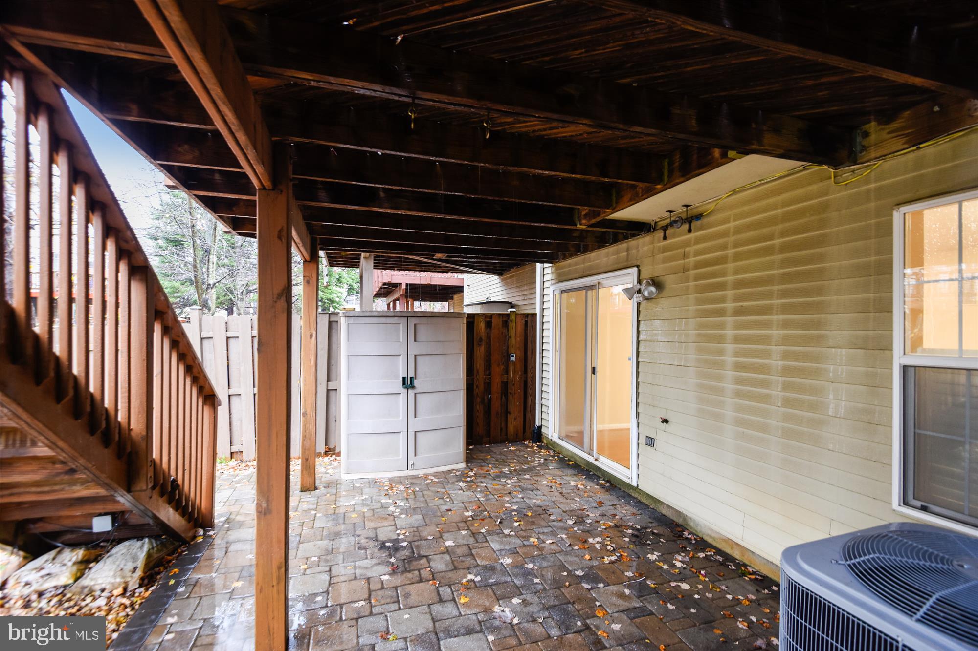 2828 Roesh Way Vienna, VA 22181 - Photo 27 of 36 2012 Stone Patio with Storage