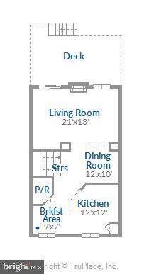 2828 Roesh Way Vienna, VA 22181 - Photo 35 of 36 Main Level Floorplan