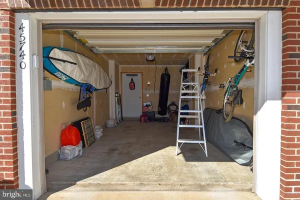 a view of storage and utility room