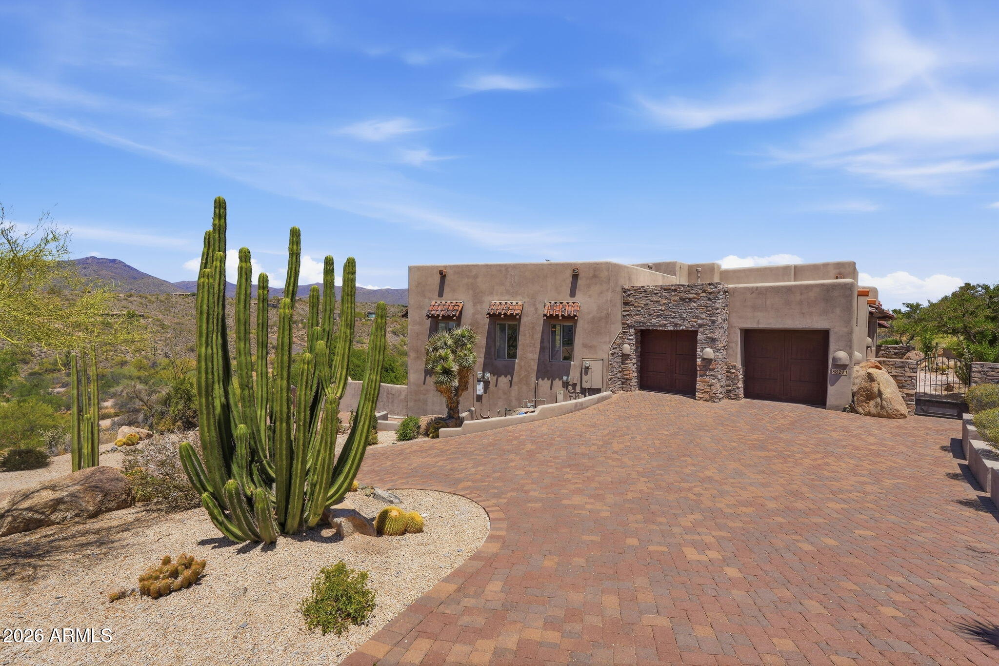 38211 North Sombrero Road Carefree, AZ 85377 - Photo 47 of 50 a view of a city from a patio