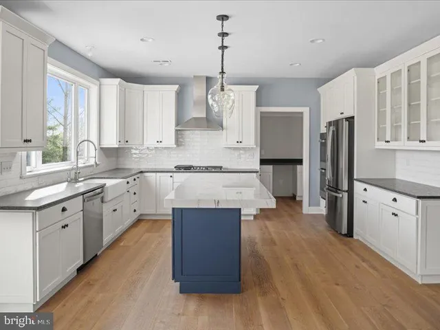 a close view of a faucet in the kitchen