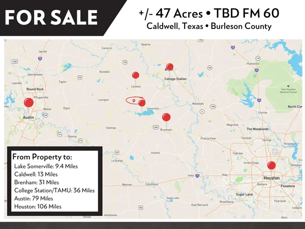 $749,900 | Tbd Tbd Fm-60, Caldwell, TX 77836