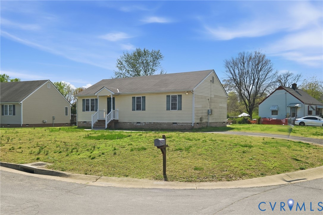 4600 Blackberry Patch Road Henrico, VA 23231 - Photo 25 of 26 Ranch-style house featuring crawl space and a fron