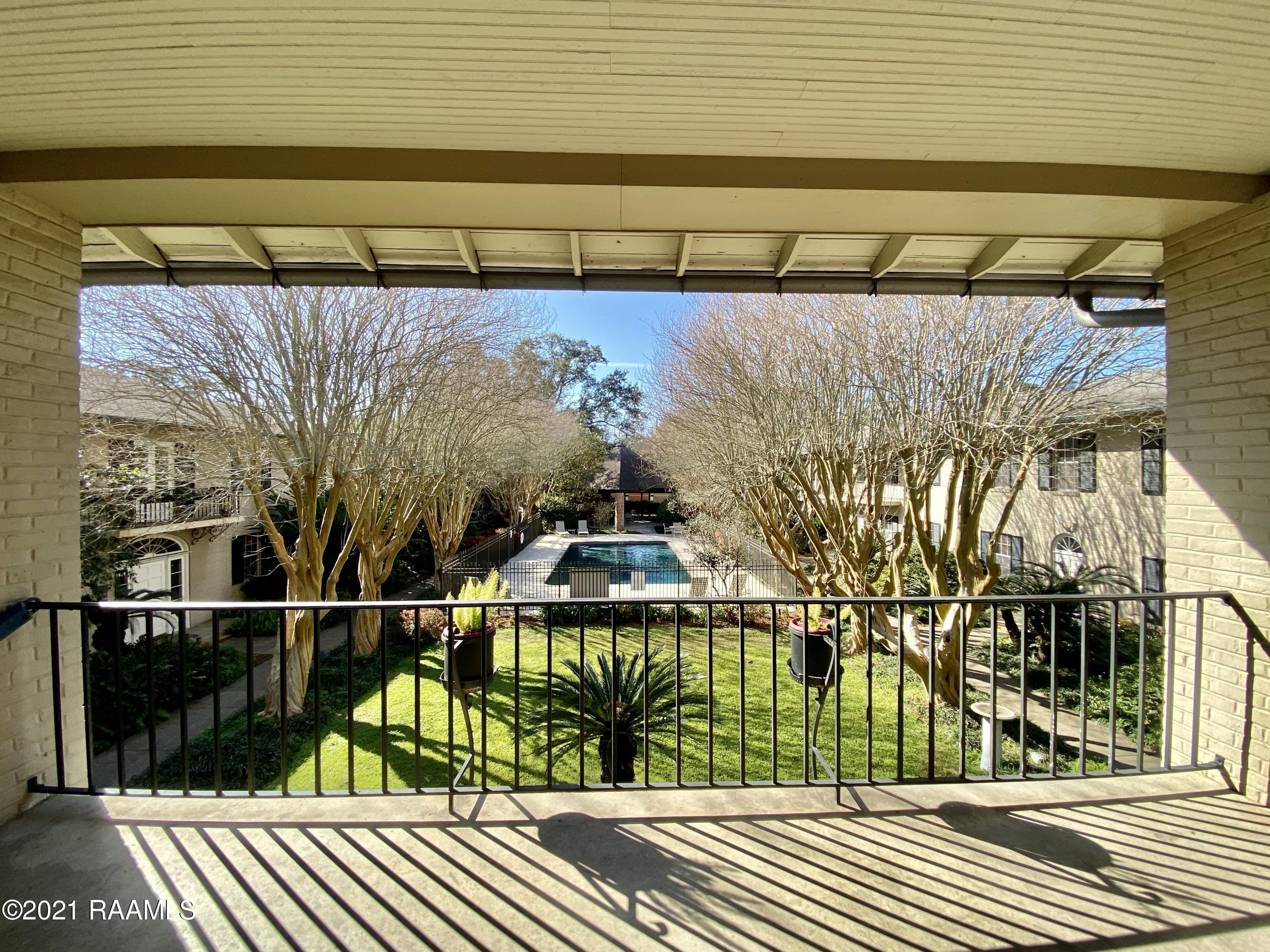 213 Bendel Road, Unit 208 Lafayette, LA 70503 - Photo 16 of 28 8-Balcony Views (1)
