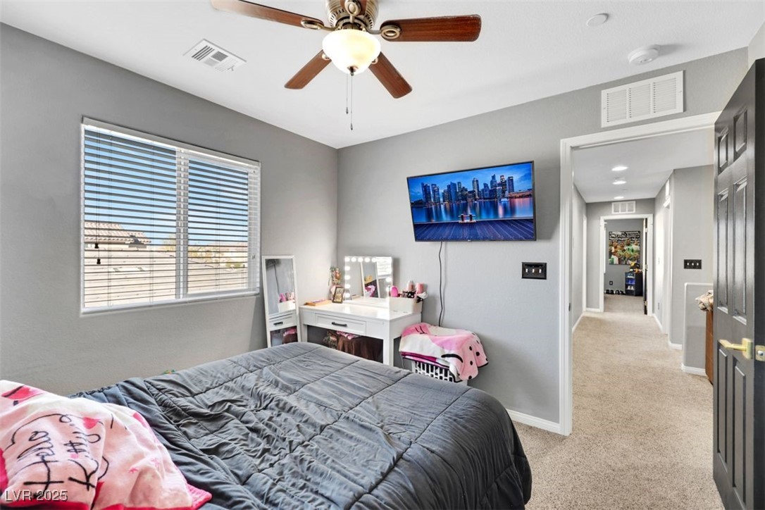 2073 Hocus Pocus Place Henderson, NV 89002 - Photo 33 of 38 Bedroom #3 (Upstairs)