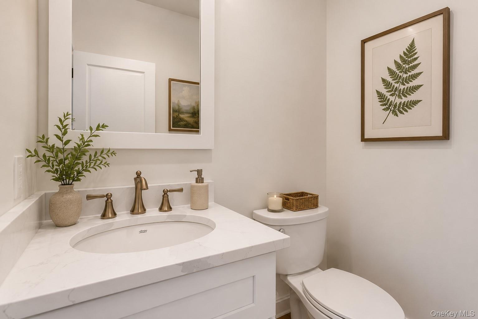 597 Pulaski Road Kings Park, NY 11754 - Photo 6 of 26 Powder Room- Main Floor