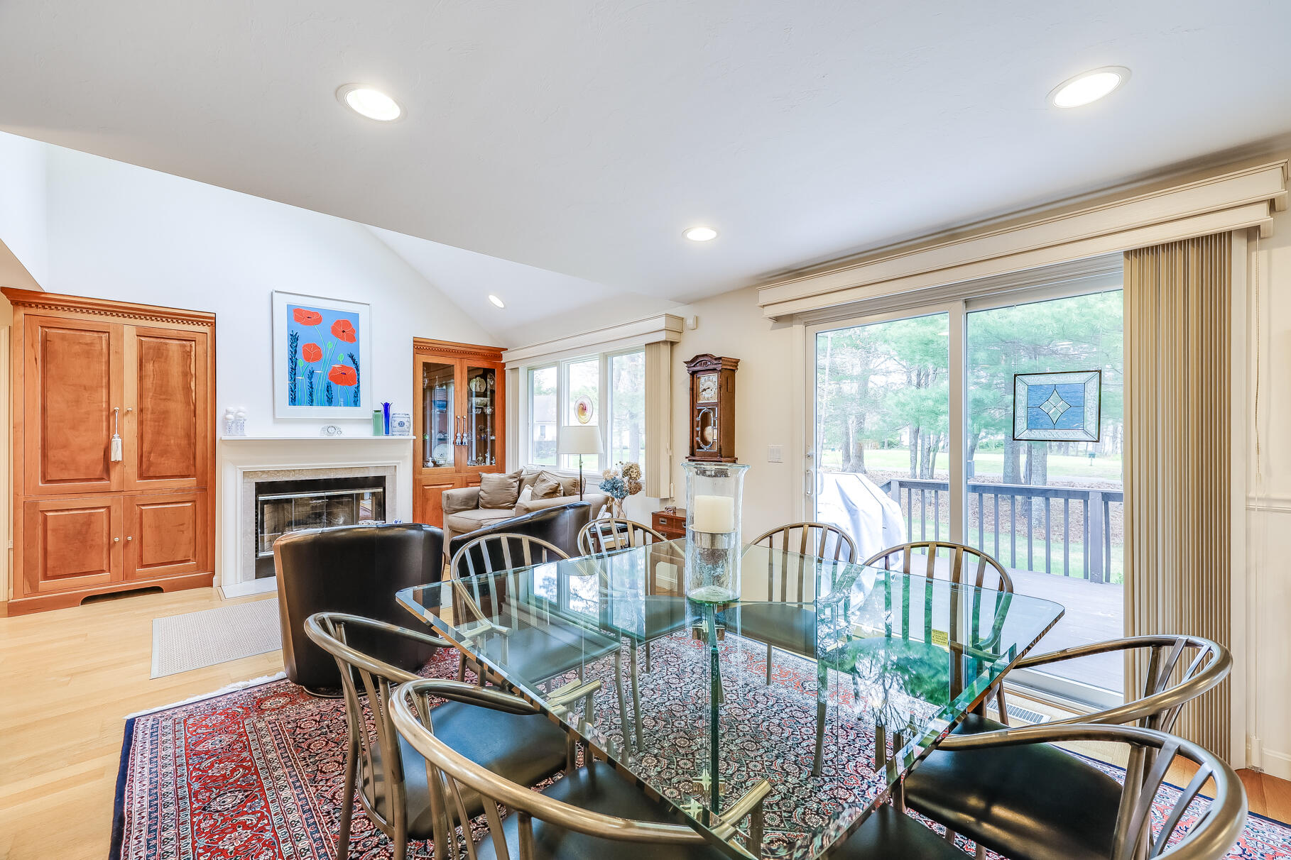 23 Longwood Road Mashpee, MA 02649 - Photo 16 of 66 a view of a dining room with furniture window and outside view