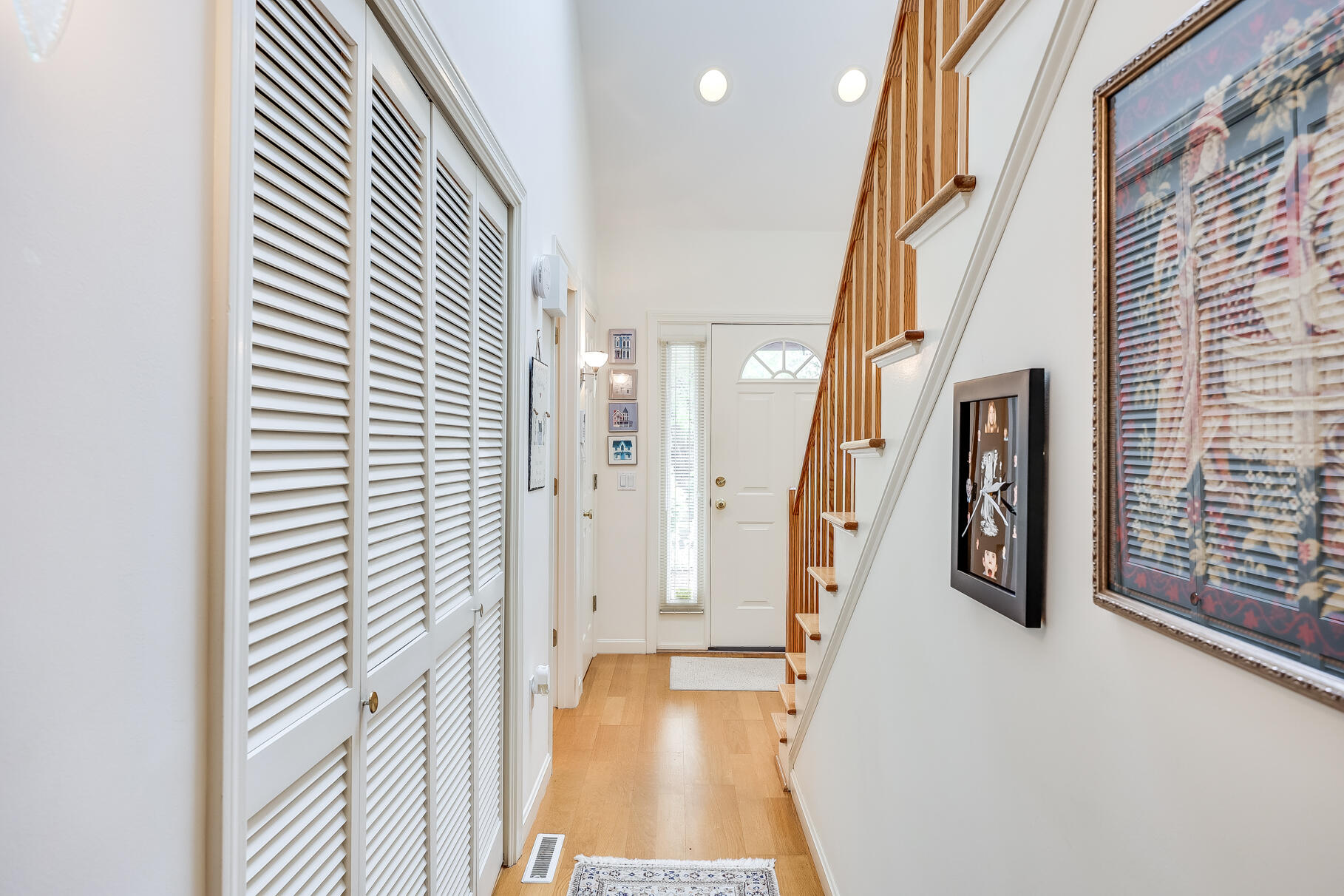 23 Longwood Road Mashpee, MA 02649 - Photo 24 of 66 a view of entryway and hall with wooden floor