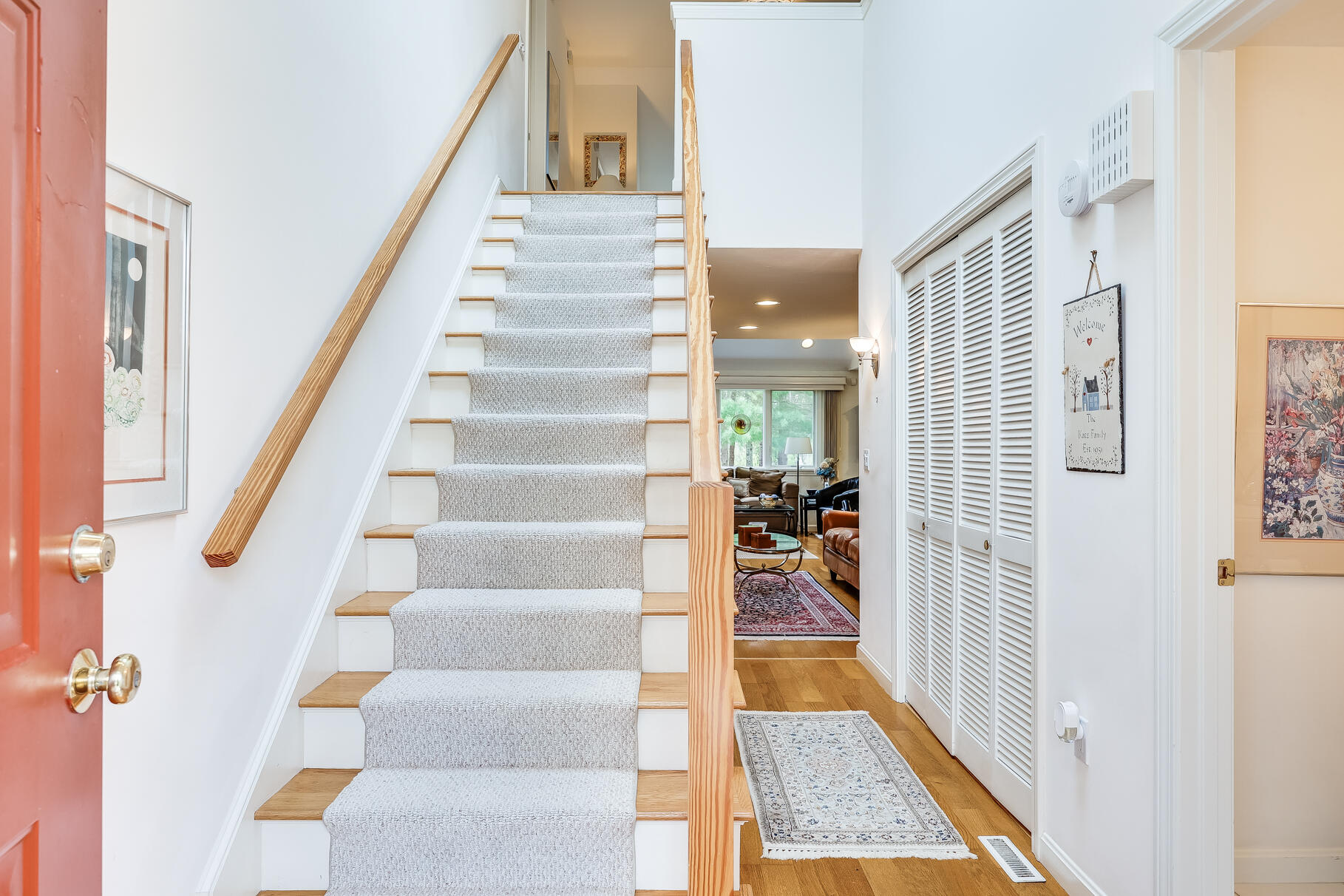 23 Longwood Road Mashpee, MA 02649 - Photo 10 of 66 a view of entryway with furniture and wooden floor