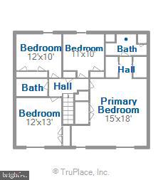 5230 Kingsbrook Drive Frederick, MD 21703 - Photo 64 of 65 Upper level floor plan