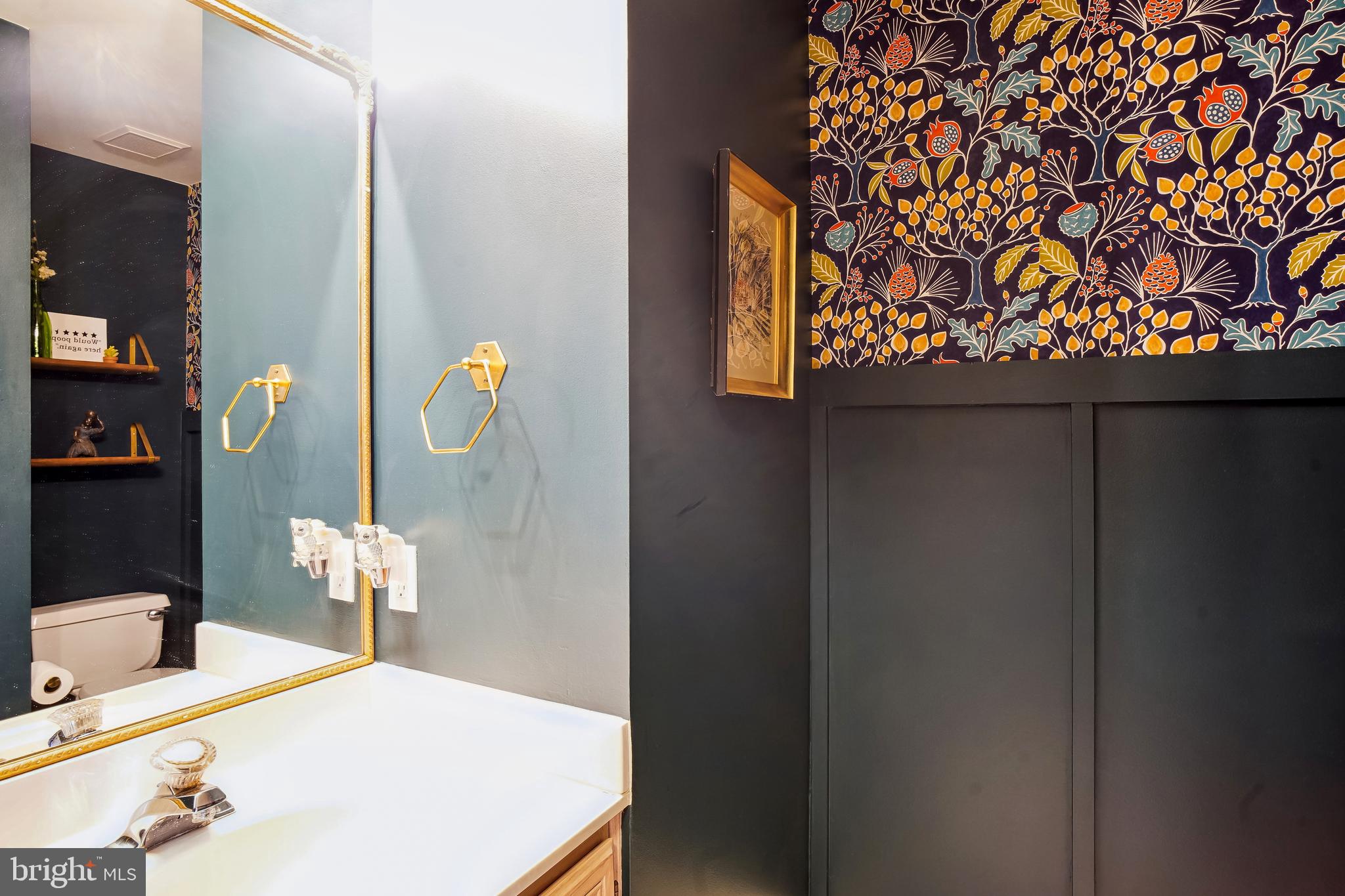 5230 Kingsbrook Drive Frederick, MD 21703 - Photo 9 of 65 Dramatic powder room