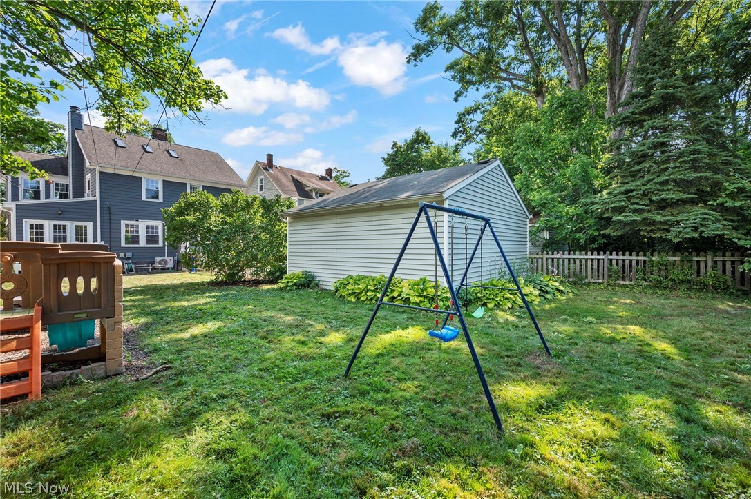 2941 Coleridge Road Cleveland, OH 44118 - Photo 36 of 42 View of yard featuring a playground