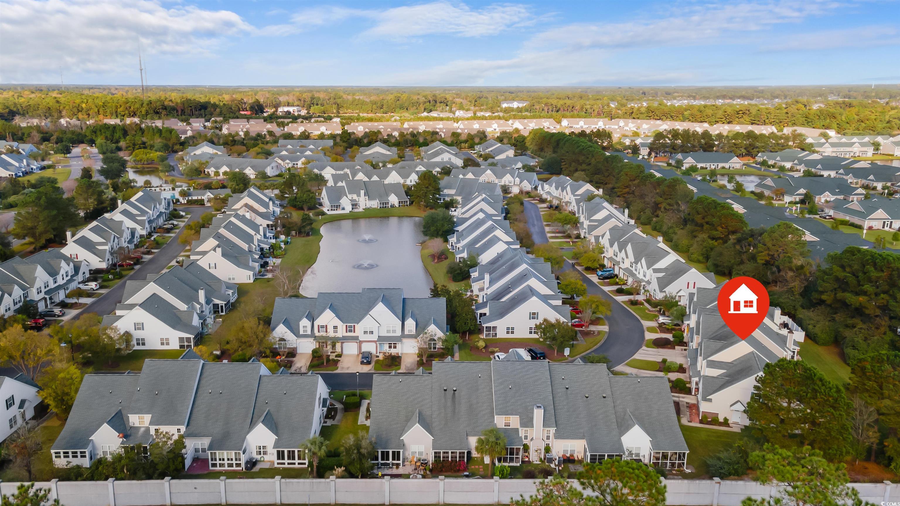 130 Wimbledon Way, Unit 130 Murrells Inlet, SC 29576 - Photo 34 of 38 Birds eye view of property
