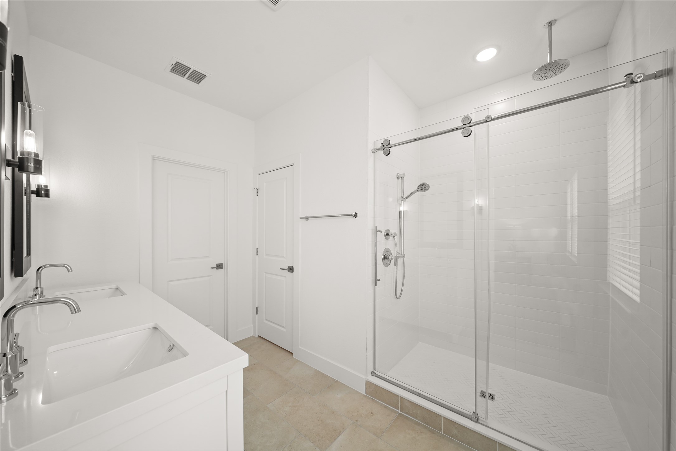 2314 Via Isa Lane Houston, TX 77051 - Photo 9 of 29 a bathroom with a sink and shower