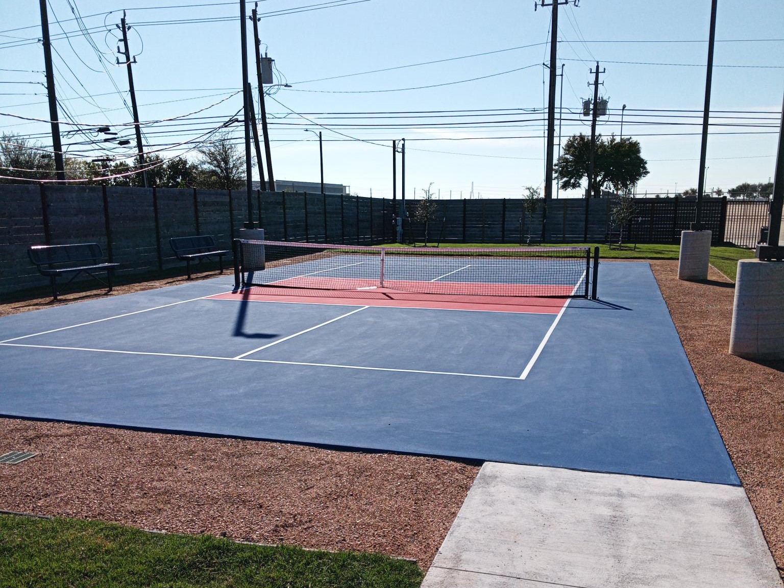 2314 Via Isa Lane Houston, TX 77051 - Photo 26 of 29 a view of a tennis court