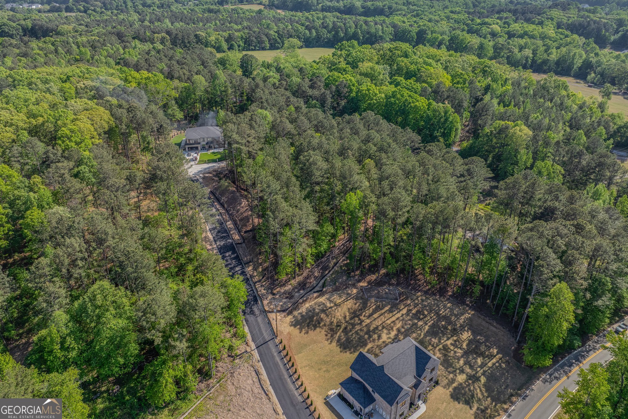 1559 Whitley Road Dacula, GA 30019 - Photo 10 of 33 an aerial view of a house with a yard