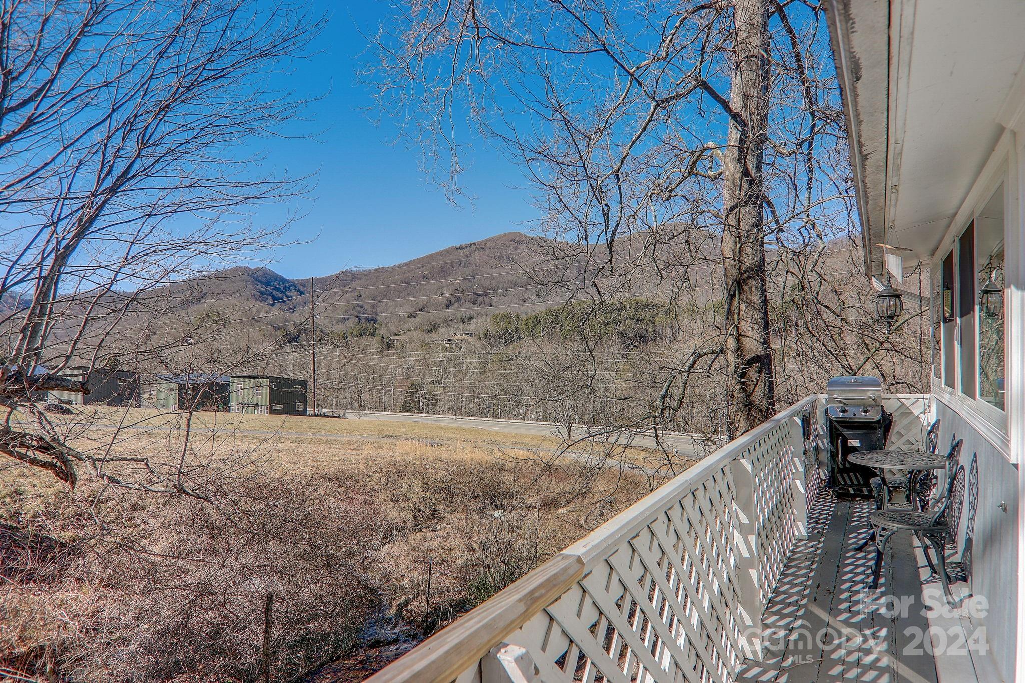 36 Brookside Lane Maggie Valley, NC 28751 - Photo 32 of 48 a view of a backyard of the house