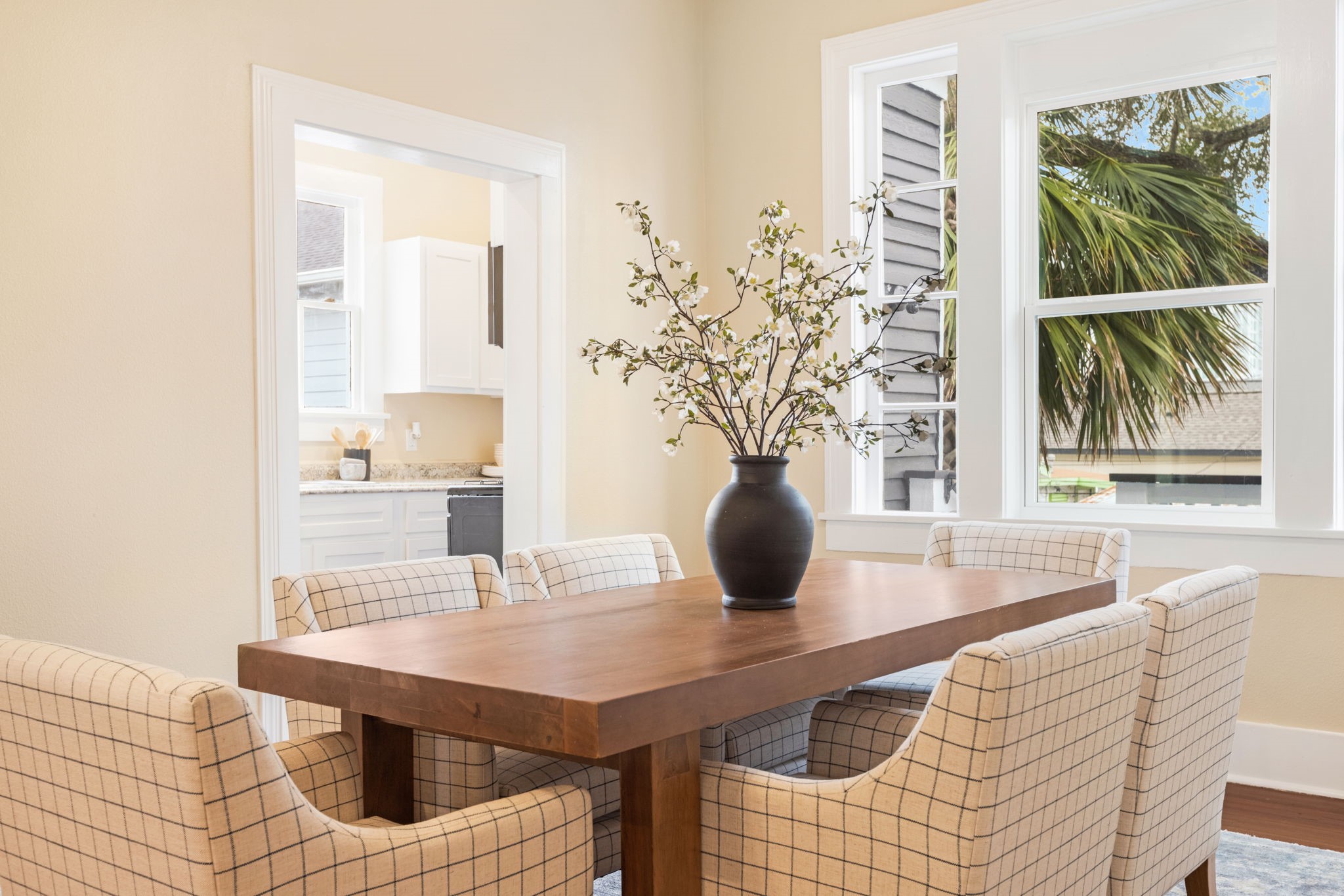 910 9th Street Galveston, TX 77550 - Photo 28 of 49 a dining room with furniture and wooden floor