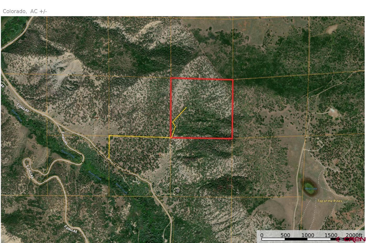7a County Road 7A Ridgway, CO 81432 - Photo 4 of 16 a aerial view of a houses with a lake view