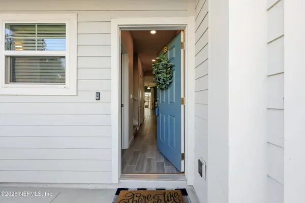 a view of front door of a house