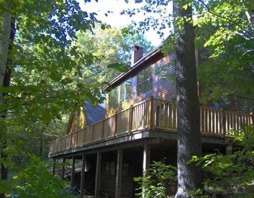 384 Toothaker Pond Road Phillips, ME 04966 - Photo 5 of 16 Exterior Front. Tree house? One for you!