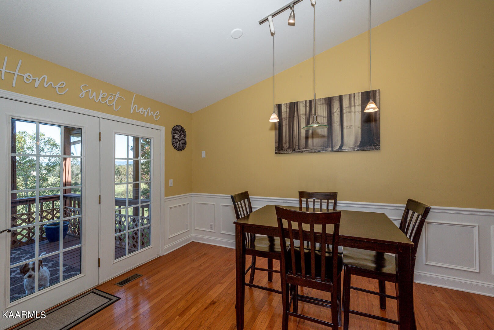 1010 Burton Road Greenback, TN 37742 - Photo 11 of 49 a view of a dining room with furniture and wooden floor