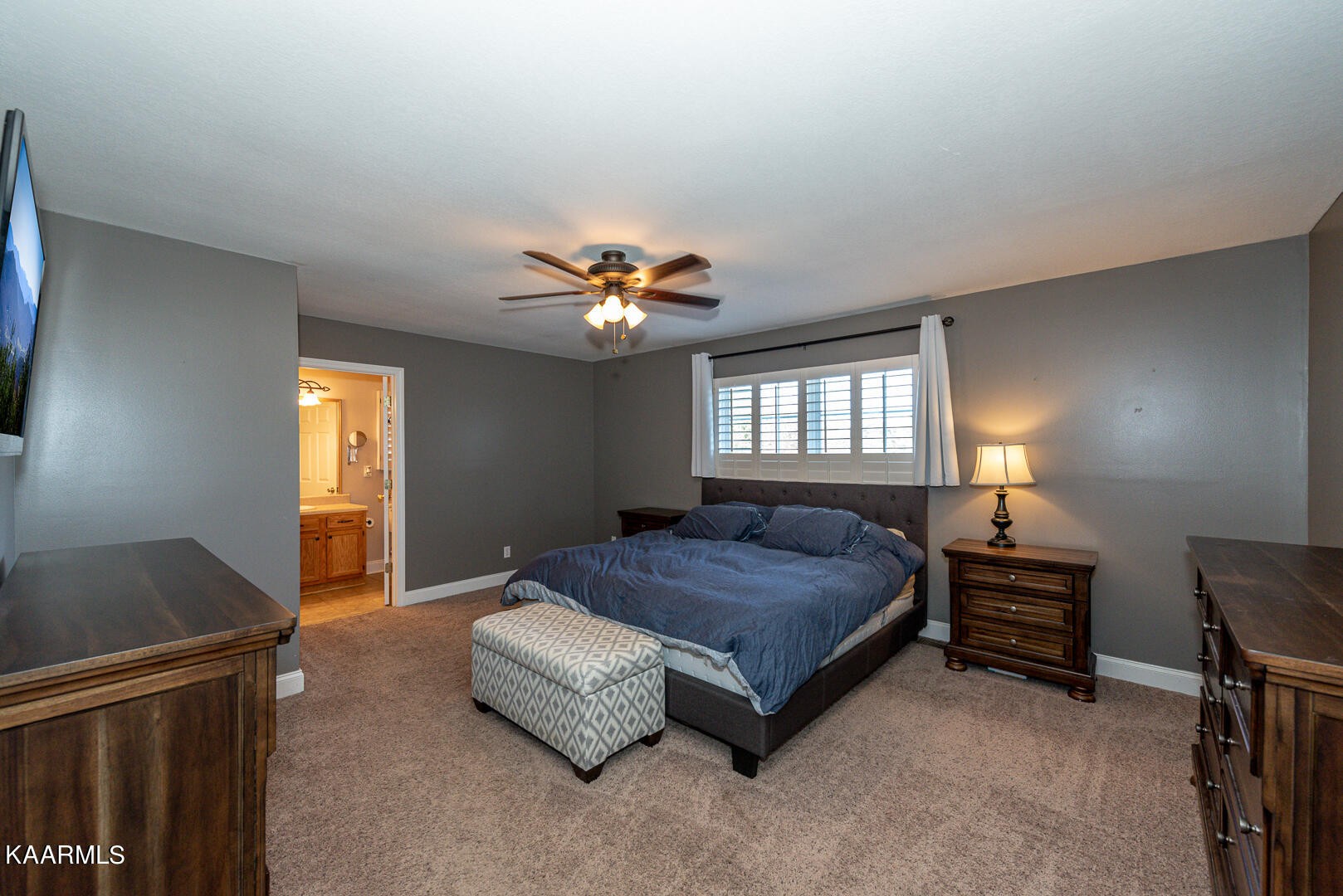 1010 Burton Road Greenback, TN 37742 - Photo 16 of 49 a bedroom with a bed and a window