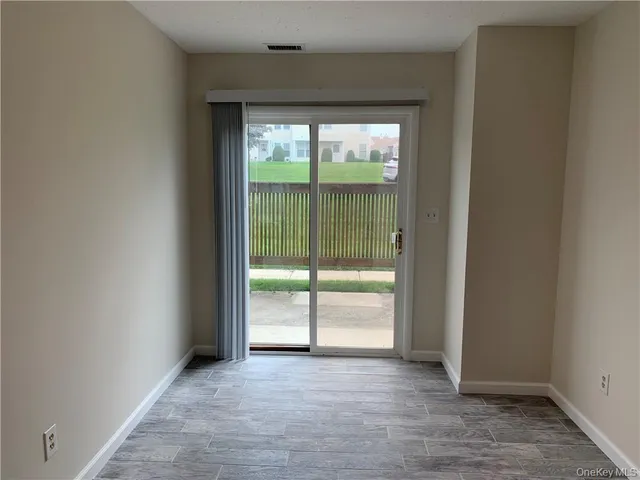 a view of a room with window