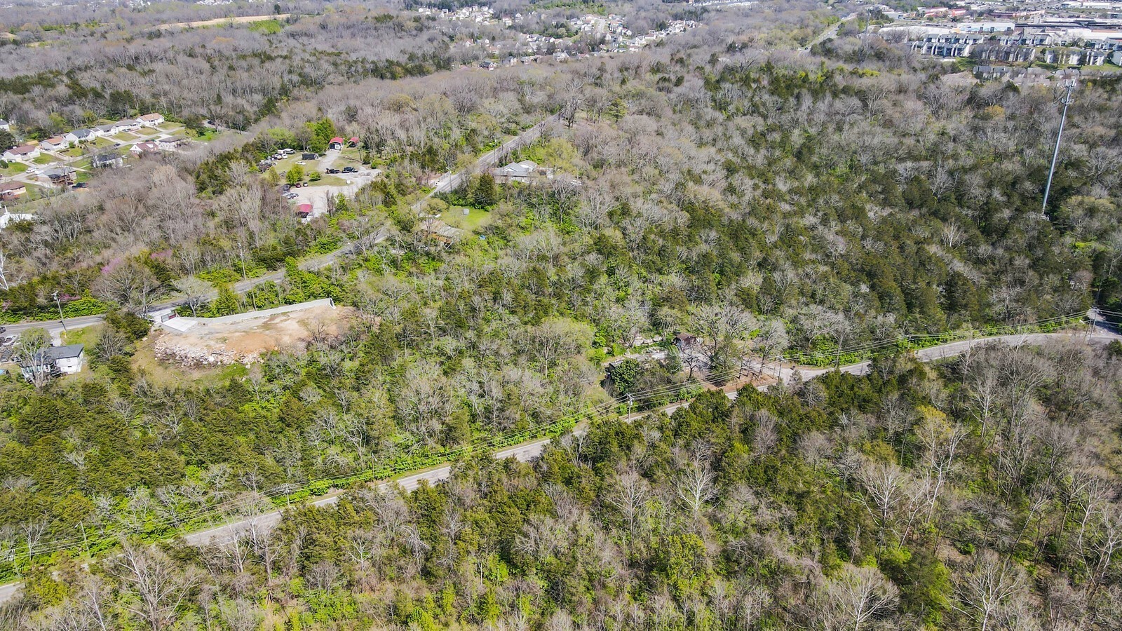 5052 Mt View Road Antioch, TN 37013 - Photo 28 of 39 a view of a forest with a houses