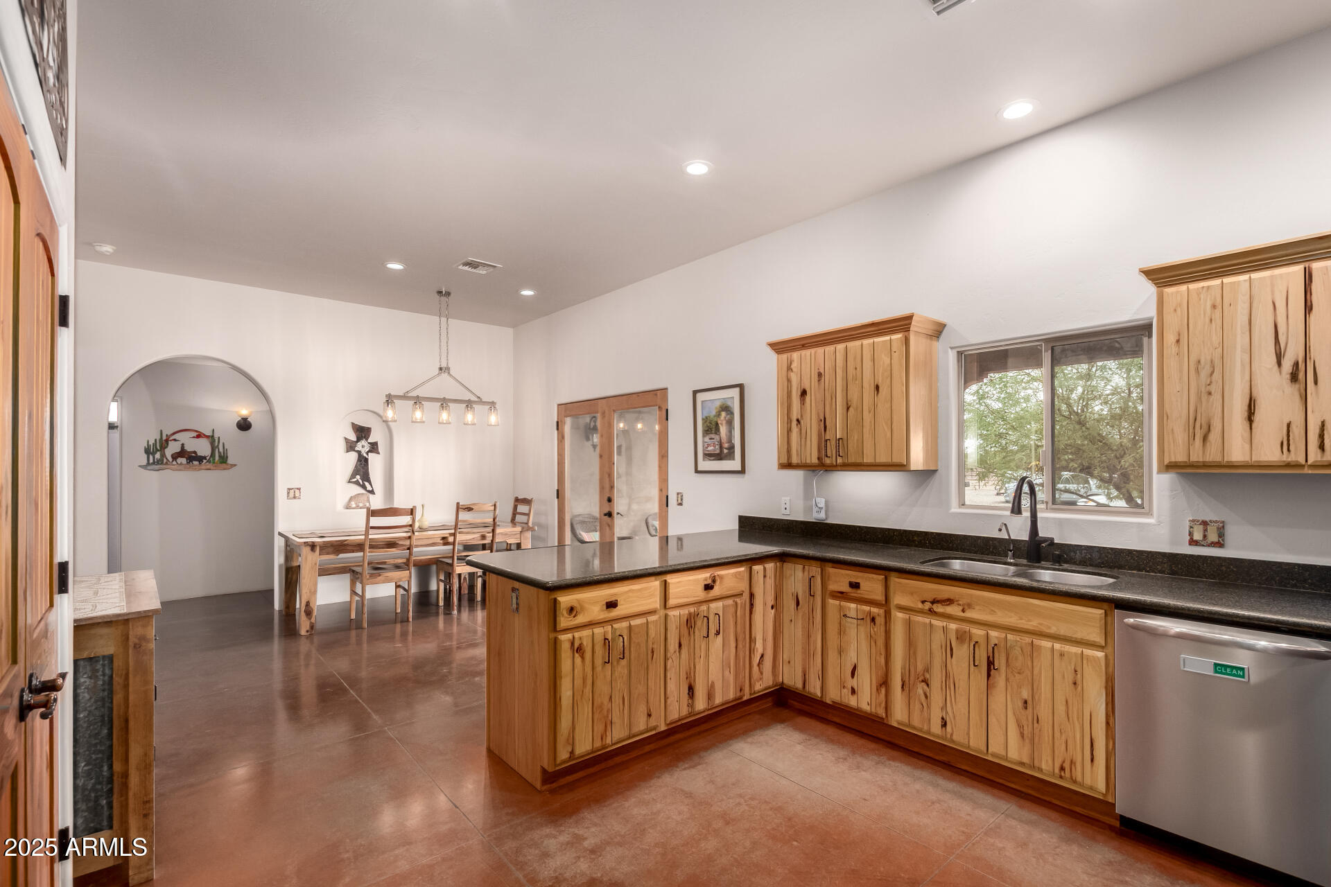 40342 North 253rd Avenue Morristown, AZ 85342 - Photo 13 of 73 a kitchen with lots of counter space and a sink