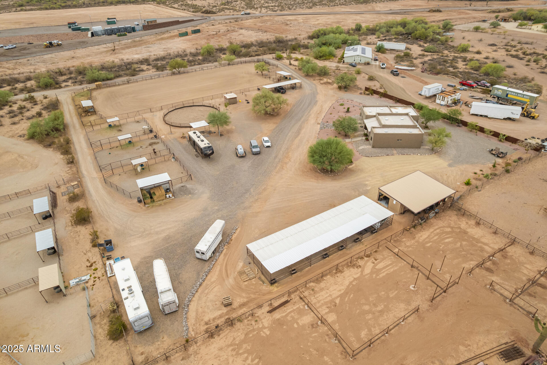 40342 North 253rd Avenue Morristown, AZ 85342 - Photo 61 of 73 an aerial view of a house