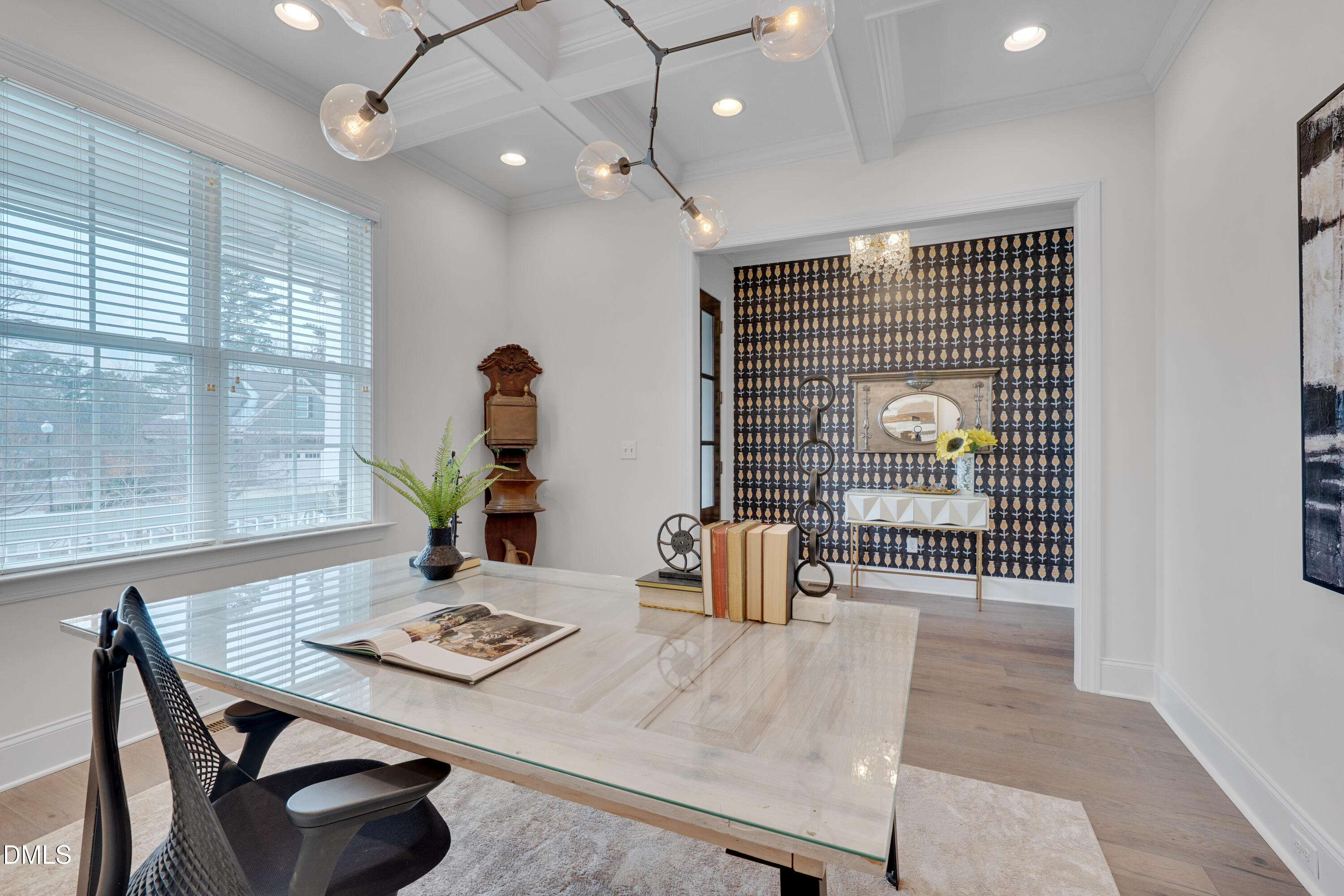 8027 Brandyapple Drive Raleigh, NC 27615 - Photo 12 of 52 Designer light fixture