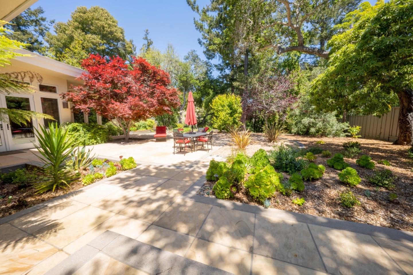 14 Oak Road Santa Cruz, CA 95060 - Photo 46 of 53 a view of backyard of a house