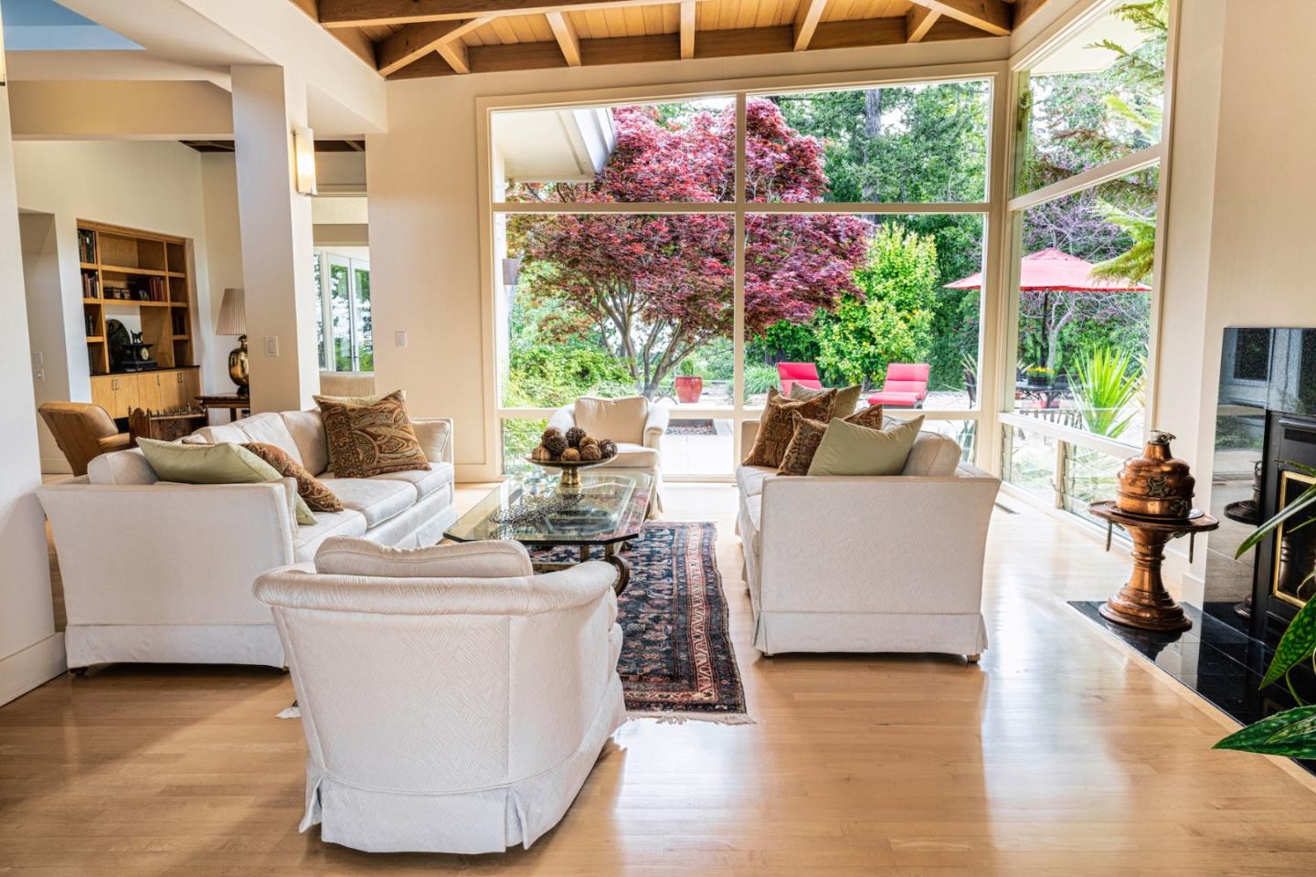 14 Oak Road Santa Cruz, CA 95060 - Photo 6 of 53 a living room with furniture and a large window