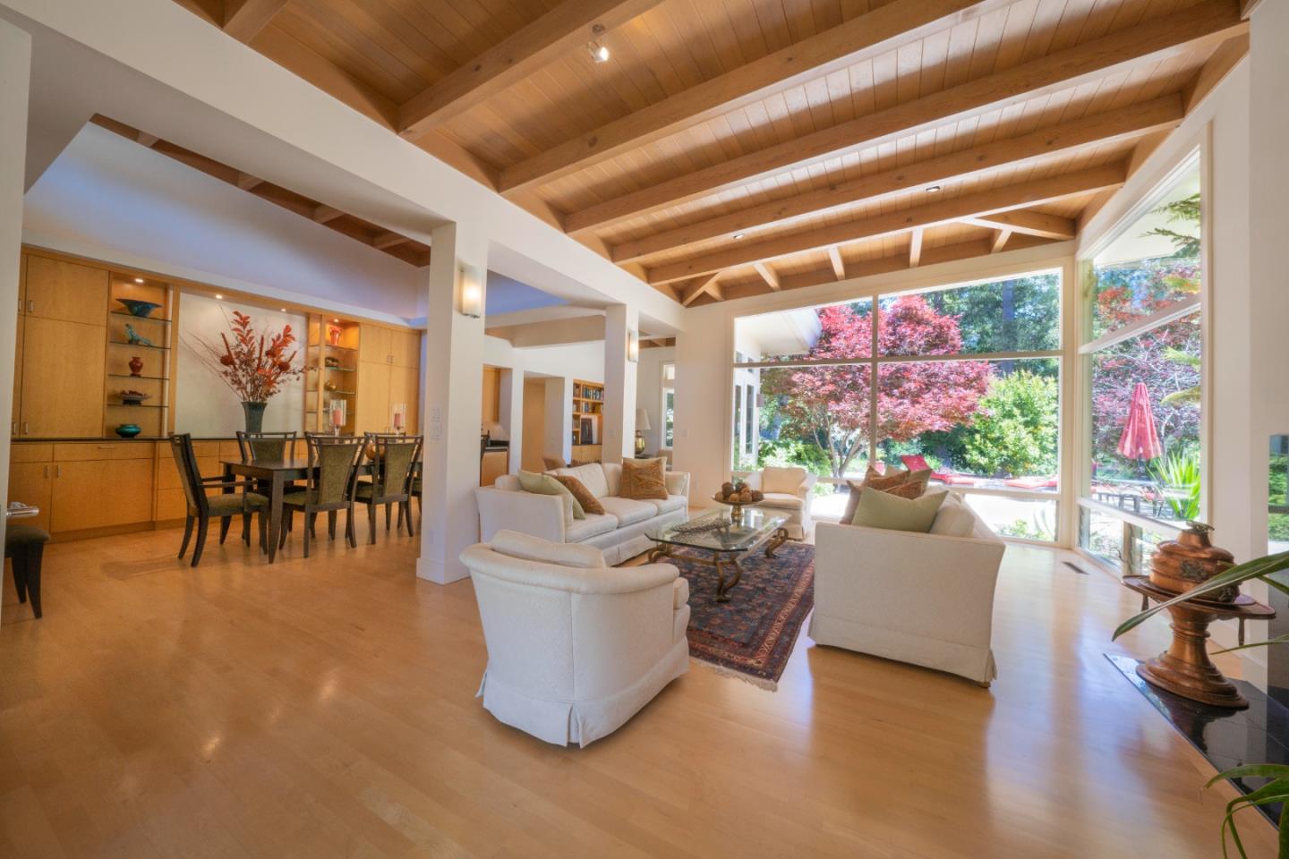 14 Oak Road Santa Cruz, CA 95060 - Photo 8 of 53 a living room with furniture and a flat screen tv