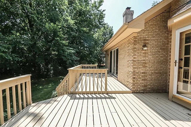 6 Allegheny Court Bolingbrook, IL 60440 - Photo 36 of 38 a view of outdoor space with deck and yard