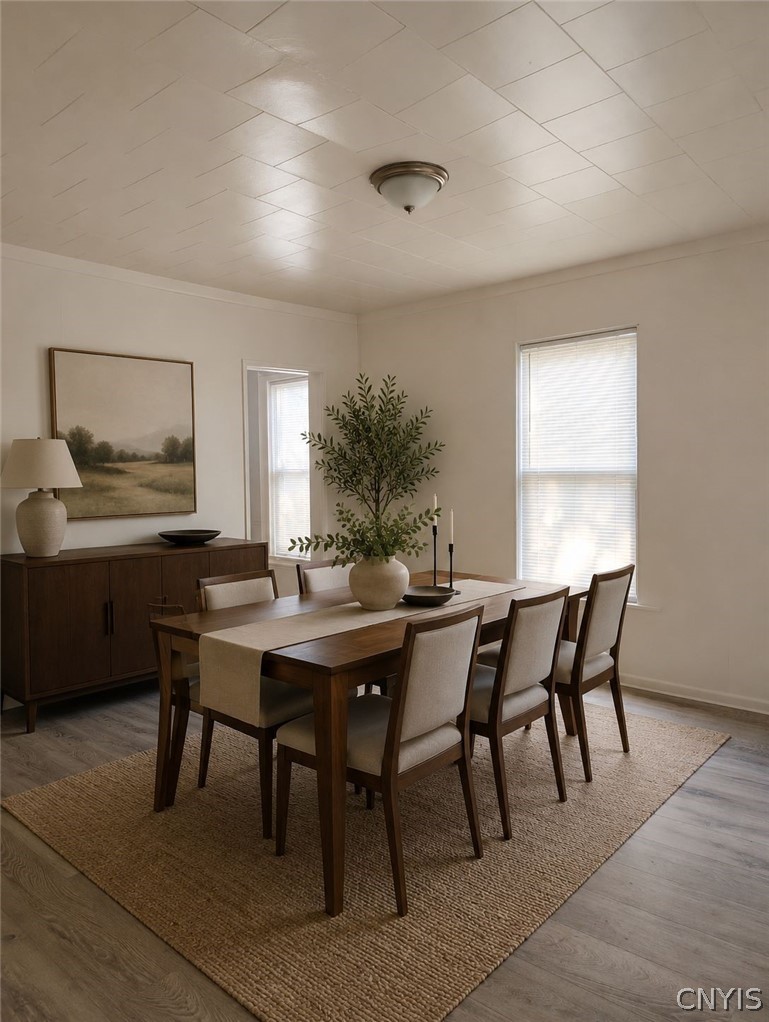142 West Warrington Road Syracuse, NY 13205 - Photo 3 of 21 Dining Room photo is virtually staged