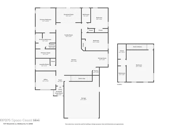 $625,000 | 7377 Bluemink Lane, Melbourne, FL 32940